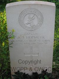 Dar Es Salaam War Cemetery - Hofmeyr, Nicholas Jacobus